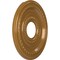 Ekena Millwork Cole PVC Medallion (Canopies up to 4 1/4"), 13"OD x 3 1/2"ID x 3/4"P, Metallic Vintage Gold CMP13CODVG - alternate 3